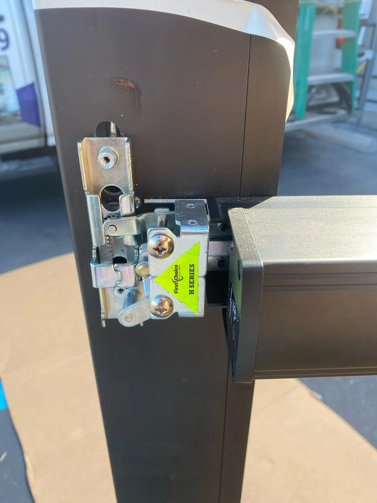 Close-up of a new First Choice H Series lock mechanism being installed on a residential door by Local Locksmith Pros LLC for secure Residential Lock Installation.